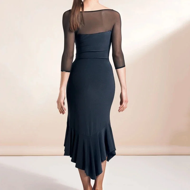 Платье для современных танцев бальных женское стандартное платье