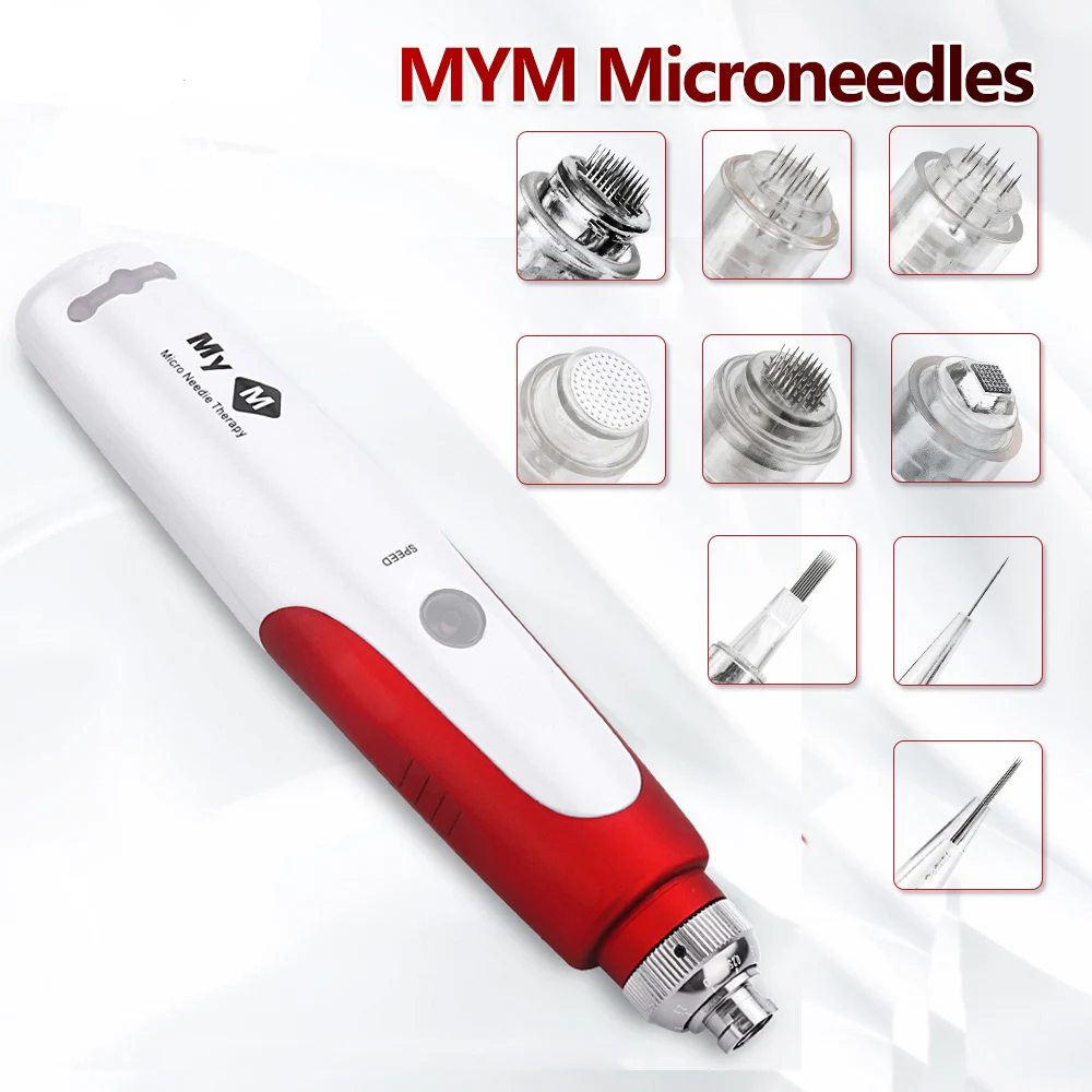 

5pcs MYM Bayonet Microneedles Derma Pen Cartridges Needles Nano/9/12/24/36/42 Pins Dr Pen Micro Needle Replacement Head Tools
