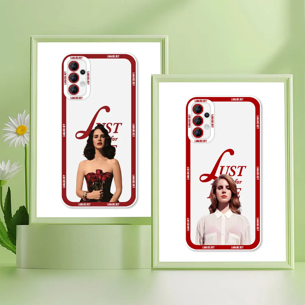

Lana Del Rey Singer Kraft Poster Case For Samsung A73 A72 A71 A53 A52 A51 A50 A42 A33 A32 A31 A30 A23 A22 A21S A13 A12 5G Cover