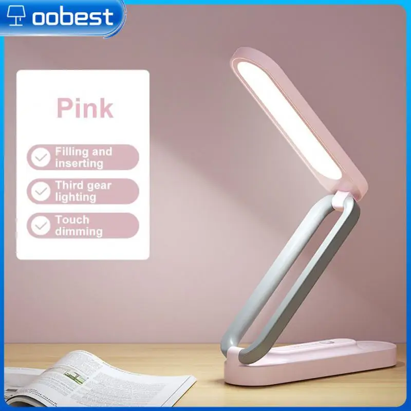 

Rechargeable Led Desk Lamp Night Light Usb Dimmable Portable Office Books Light Eye Protection Light Wireless Led Table Lamp