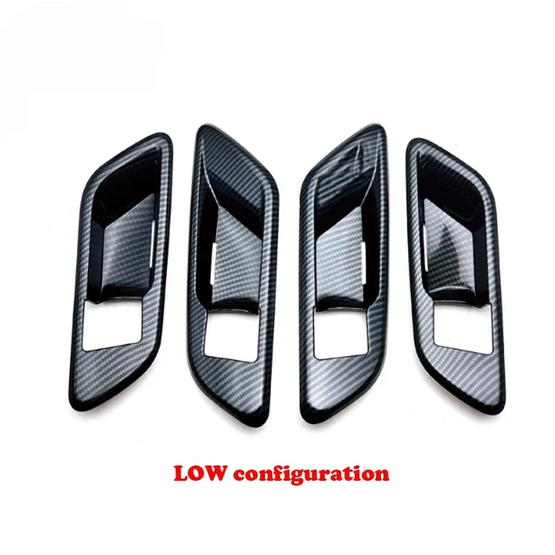 

LHD RHD для Toyota Crown Cossover 2023 2024, черный ABS, внутренняя дверная чаша, панель, внутренняя ручка, защитная крышка, аксессуары для интерьера