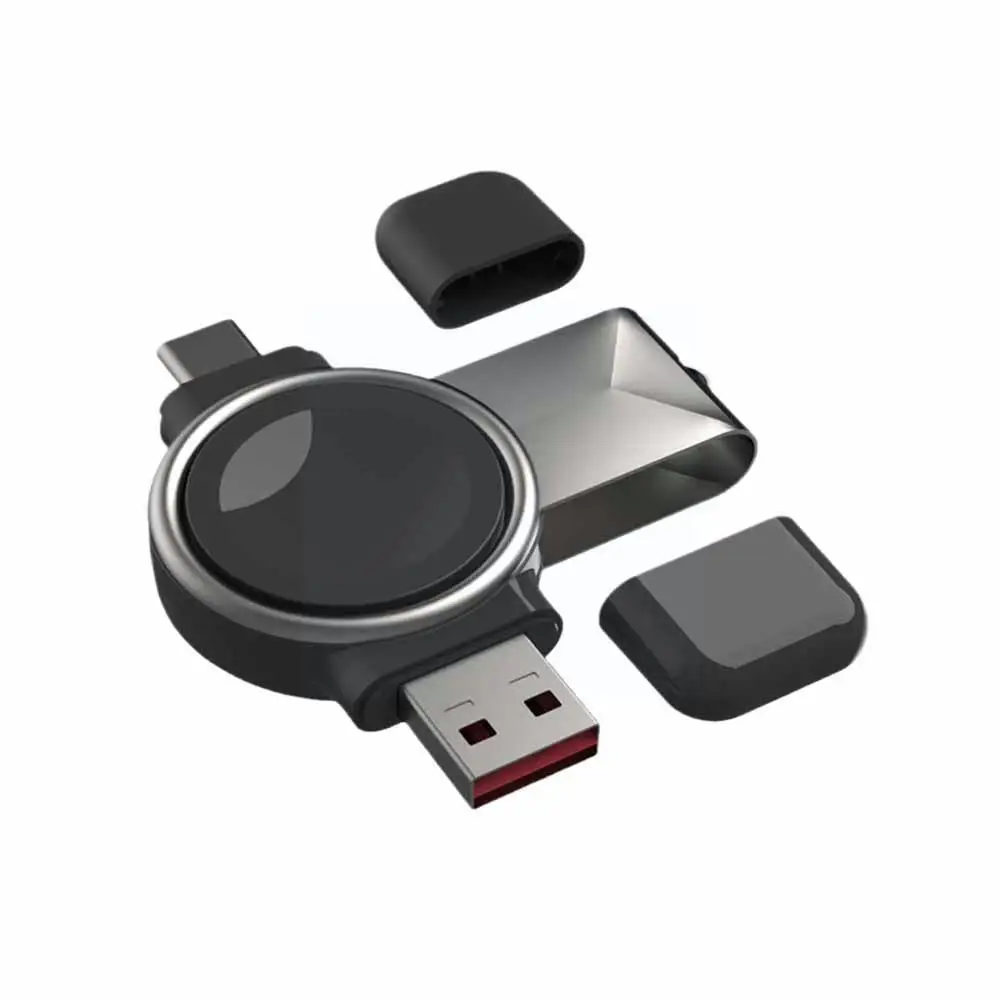 

2 в 1 часы беспроводное магнитное зарядное устройство для часов 3/4 портативная зарядная станция Dock R7b7