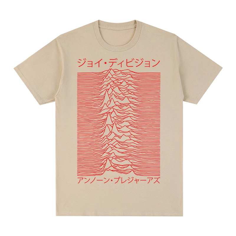 Футболка с надписью JOY DIVISION Unknown приятности LOVE WILL TEAR US Хлопковая мужская футболка