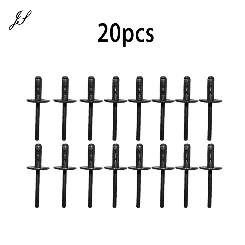 

20 шт. автомобильные заклепки, пластиковые зажимы для бампера 51717002953 Для BMW X3 X4 51777171004 Подходит для порога бампера, вкладыша крыла, колодец рокера