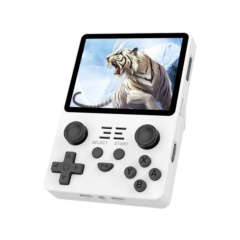

POWKIDDY RGB20S 3.5-Inch 4:3 IPS OGA Screen Open Source Handheld Game Console RK3326 Special Back Button Children's Gifts
