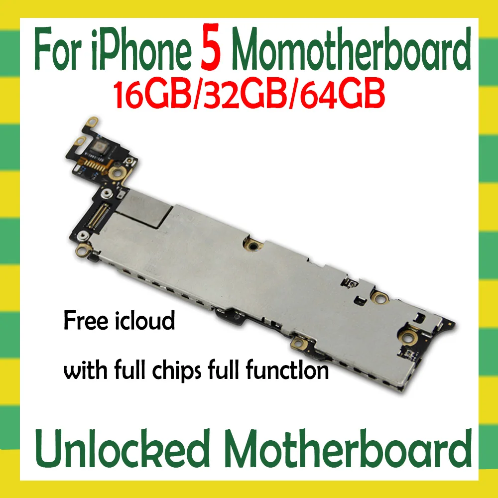 С системой для iPhone 4 Φ 5 5C 4S SE материнская плата без идентификационной учетной