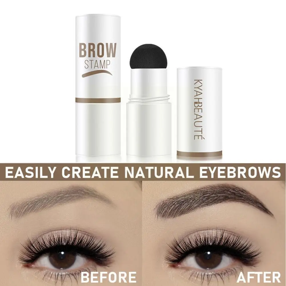 

Eyebrow Cream Brow Stamp Set Natural Long Lasting Dark Waterproof Brown Kit Eyebrow Makeup Cream G9f8