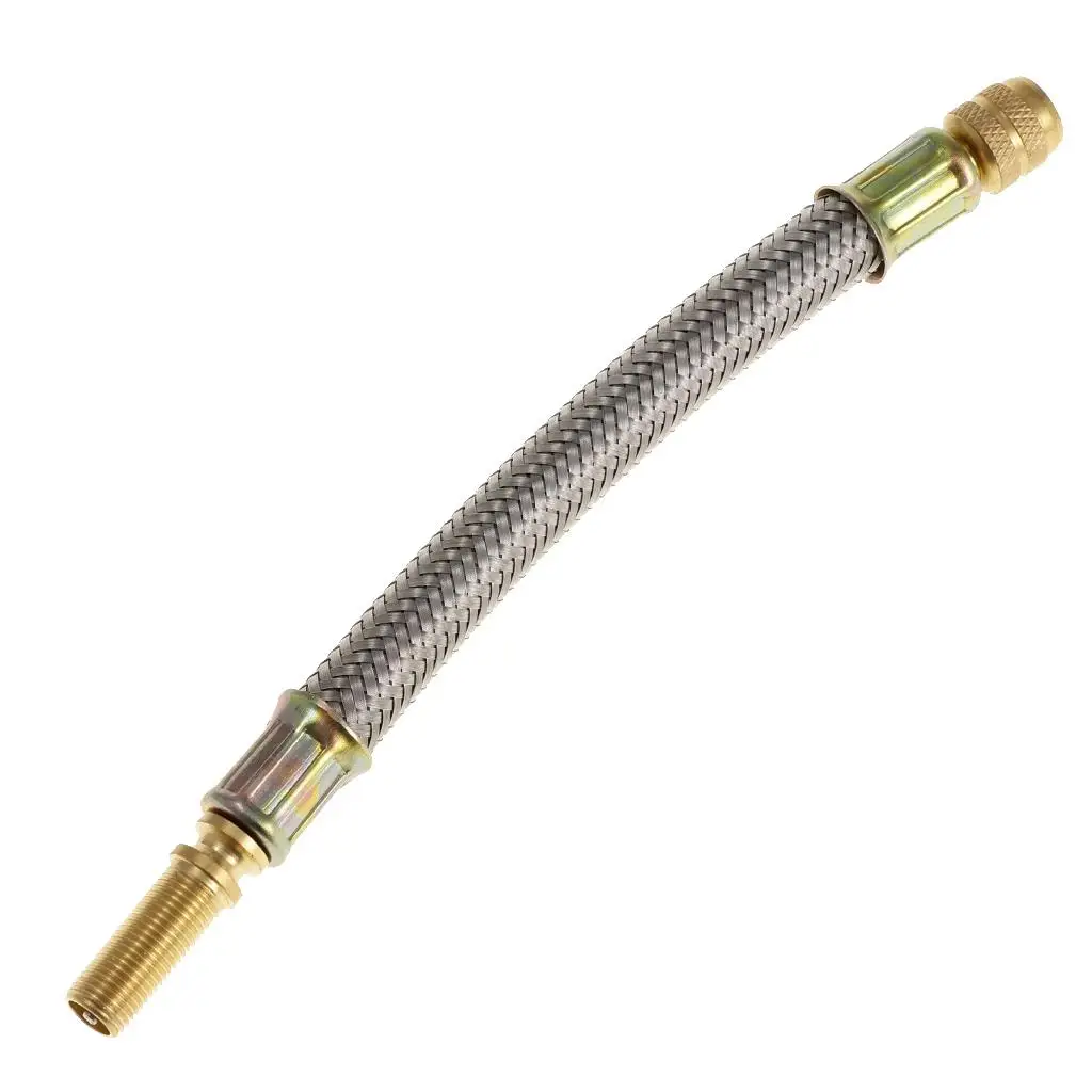 

MagiDeal 150mm Braided Stainless Tire Stem Extension