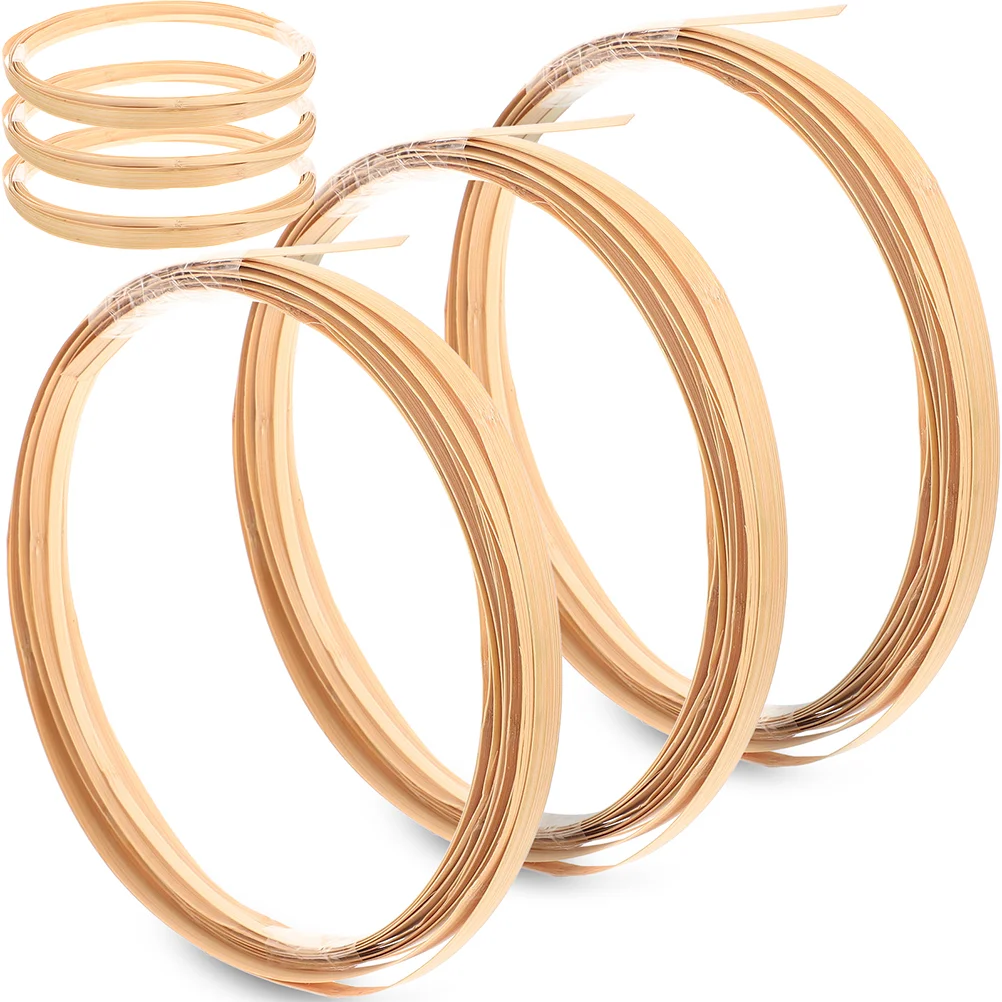 

6 Bundles Bamboo Woven Strips Bamboo Strips