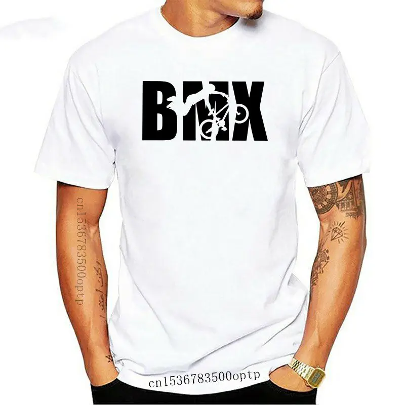 

Camiseta con estampado gráfico de BMX Dirtjump para Motocross, ropa de calle de Hip-Hop para verano, novedad de 2021
