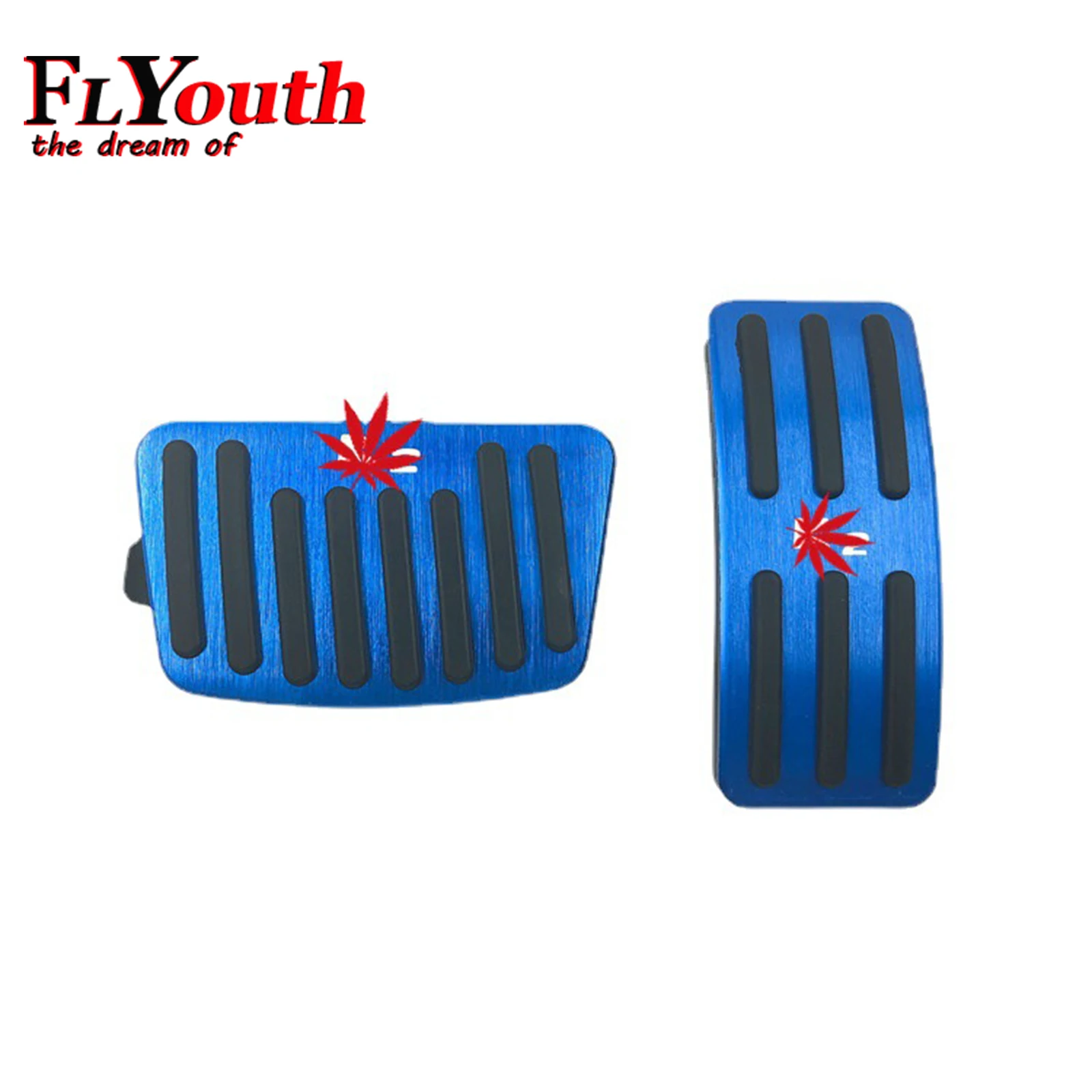 

Крышка педали из алюминиевого сплава для Kia K2 2015 2017 без сверления, нескользящая алюминиевая крышка педали тормоза и педали акселератора