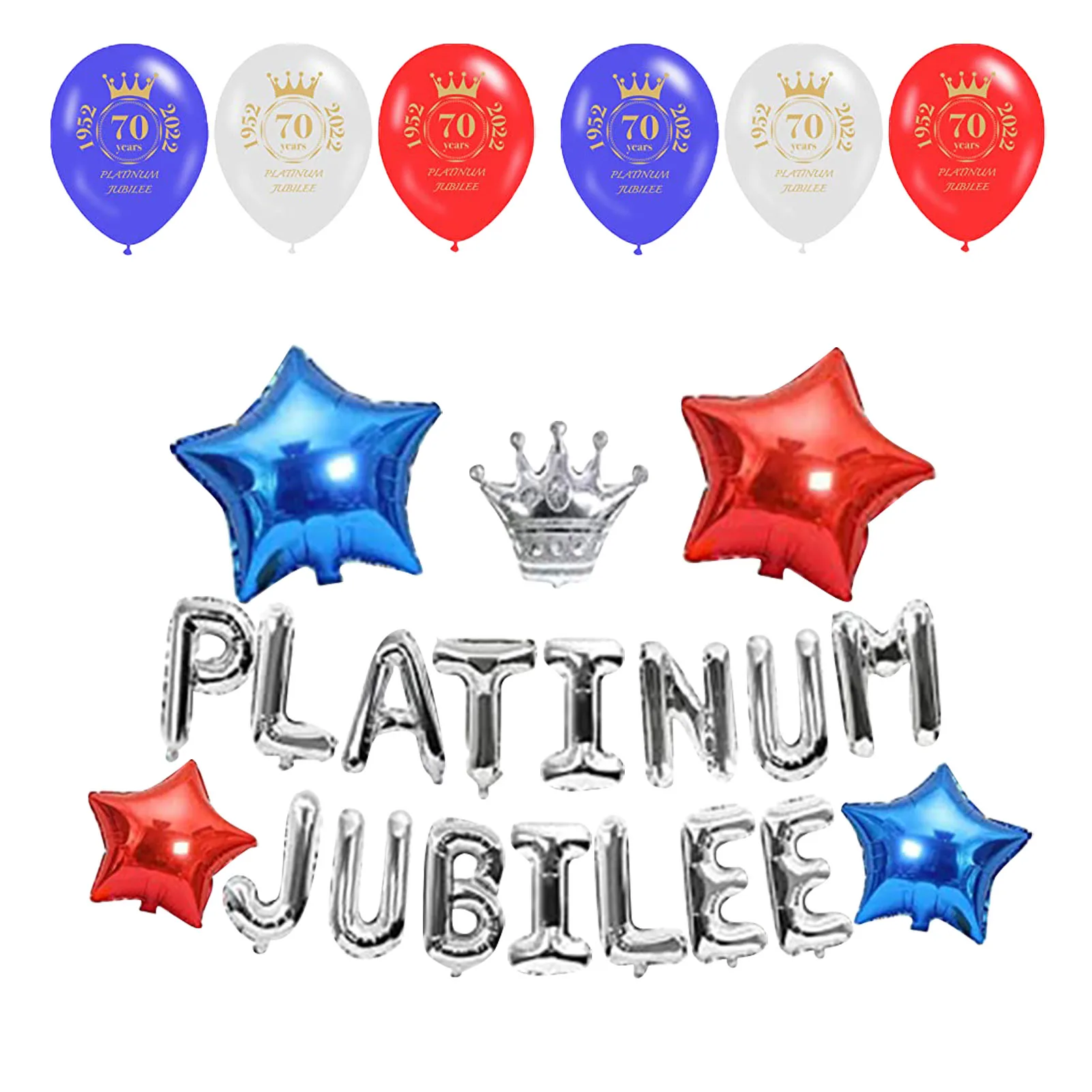 

26 шт., украшения для вечеринки «Королева юбилейных шаров»