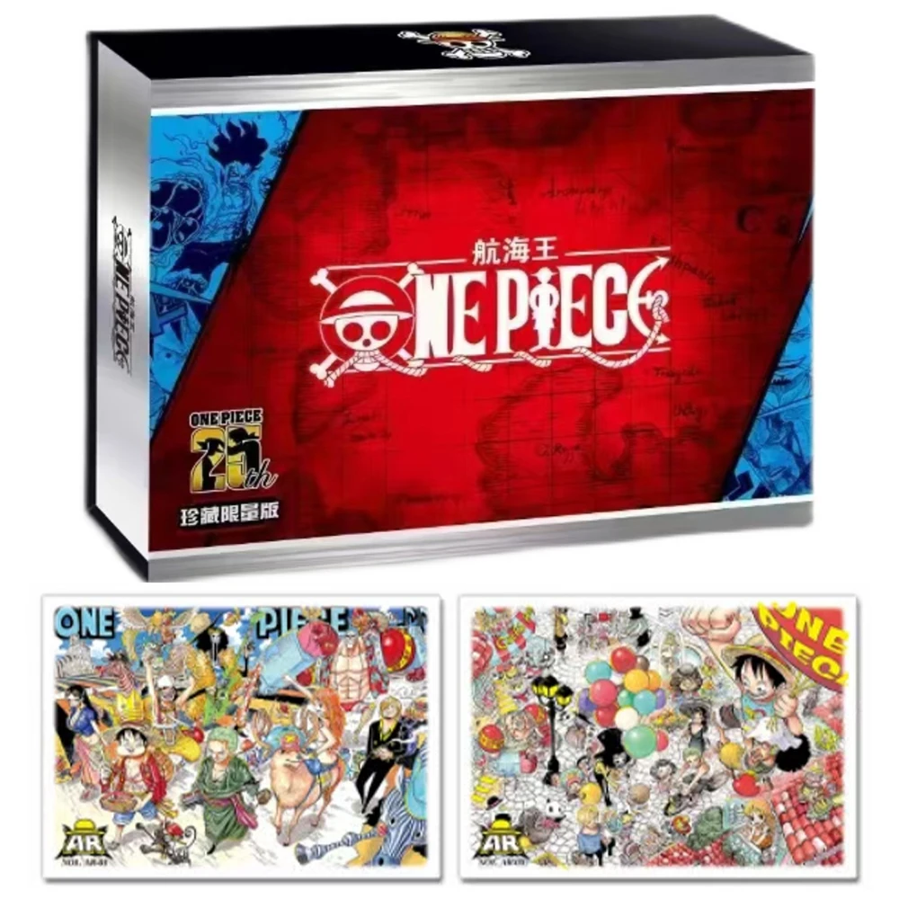 

One Piece 25th Anniversary Collection Commemorative Card Rare Metal Card Puzzle Card Boy Toy Collection Card