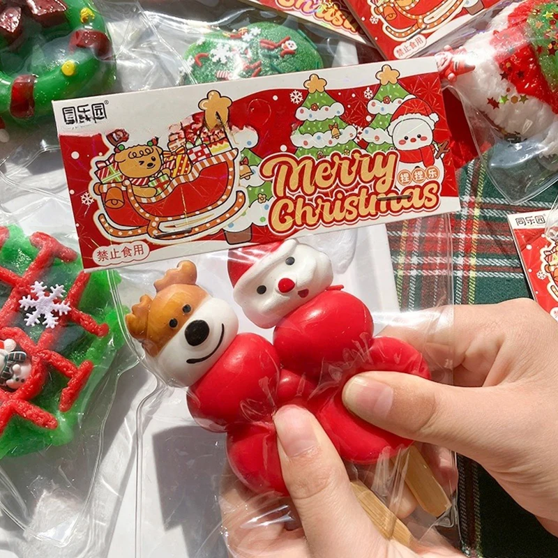 Рождественская игрушка с медленным отскоком рождественская елка милые kandyzowane Haws