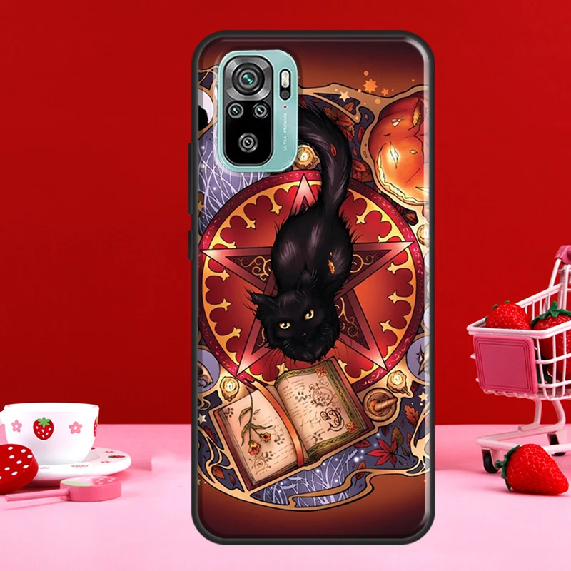 Чехол Magic cat The Witches для Redmi Note 11 Pro чехол 10 9 8 9S 10S 11S 9A 9C 9T |