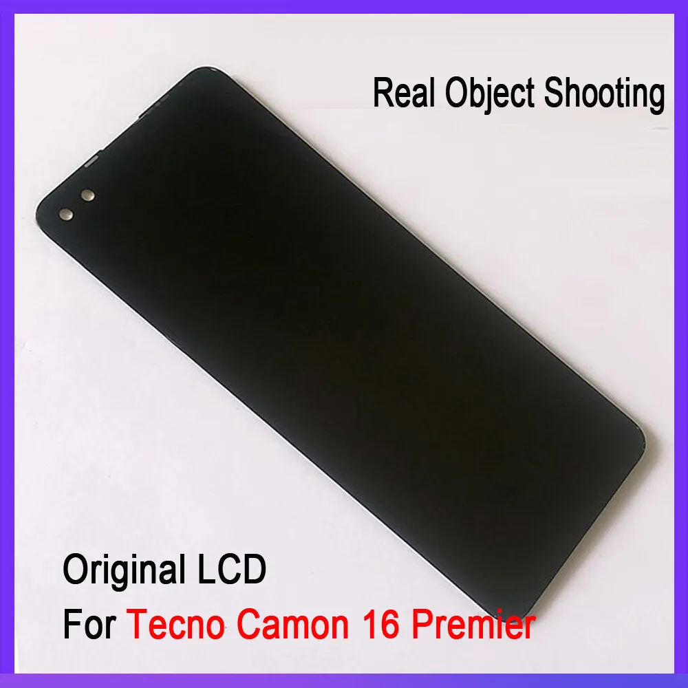 Протестировано для Tecno X687 zero 8 CE9 8i camon 16 премерный ЖК-экран стеклянная панель