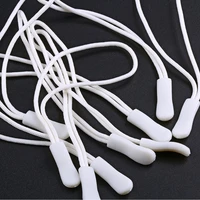 10pcsset white zippers pull puller end fit rope tag replacement clip broken buckle fixer suitcase tent backpack zipper head zip