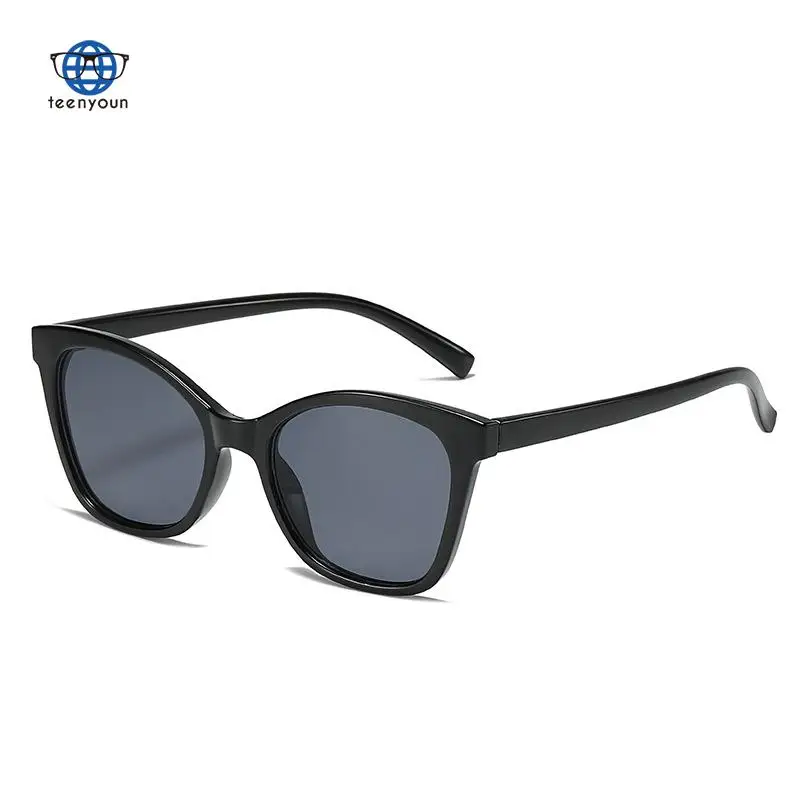 

Teenyoun 2022 Autumn New Cat Eye Sunglasses Punk Fashion Ins Glasses Shades Simple Versatile Sun Glasses