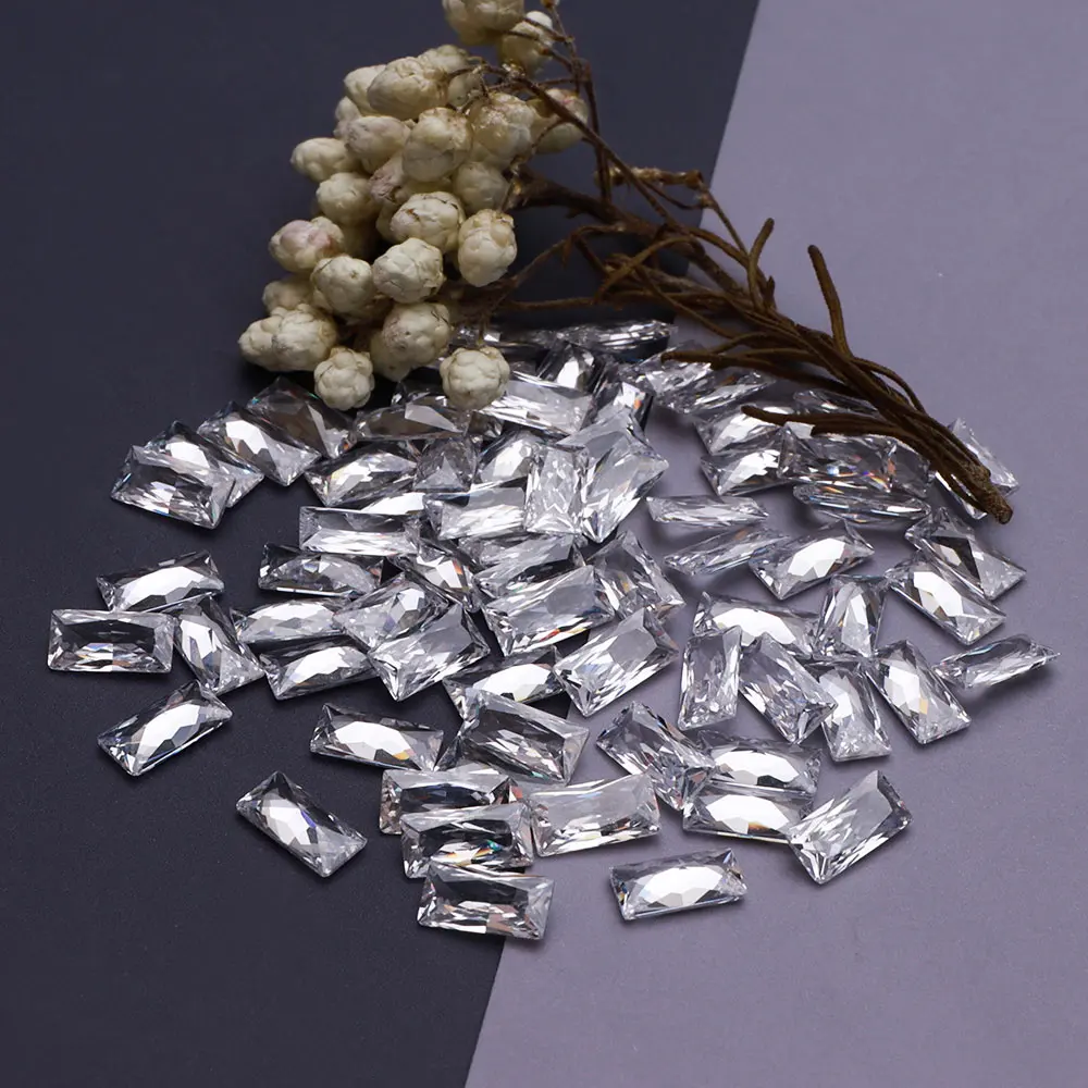 

100 шт., прямоугольные Резанные искусственные камни