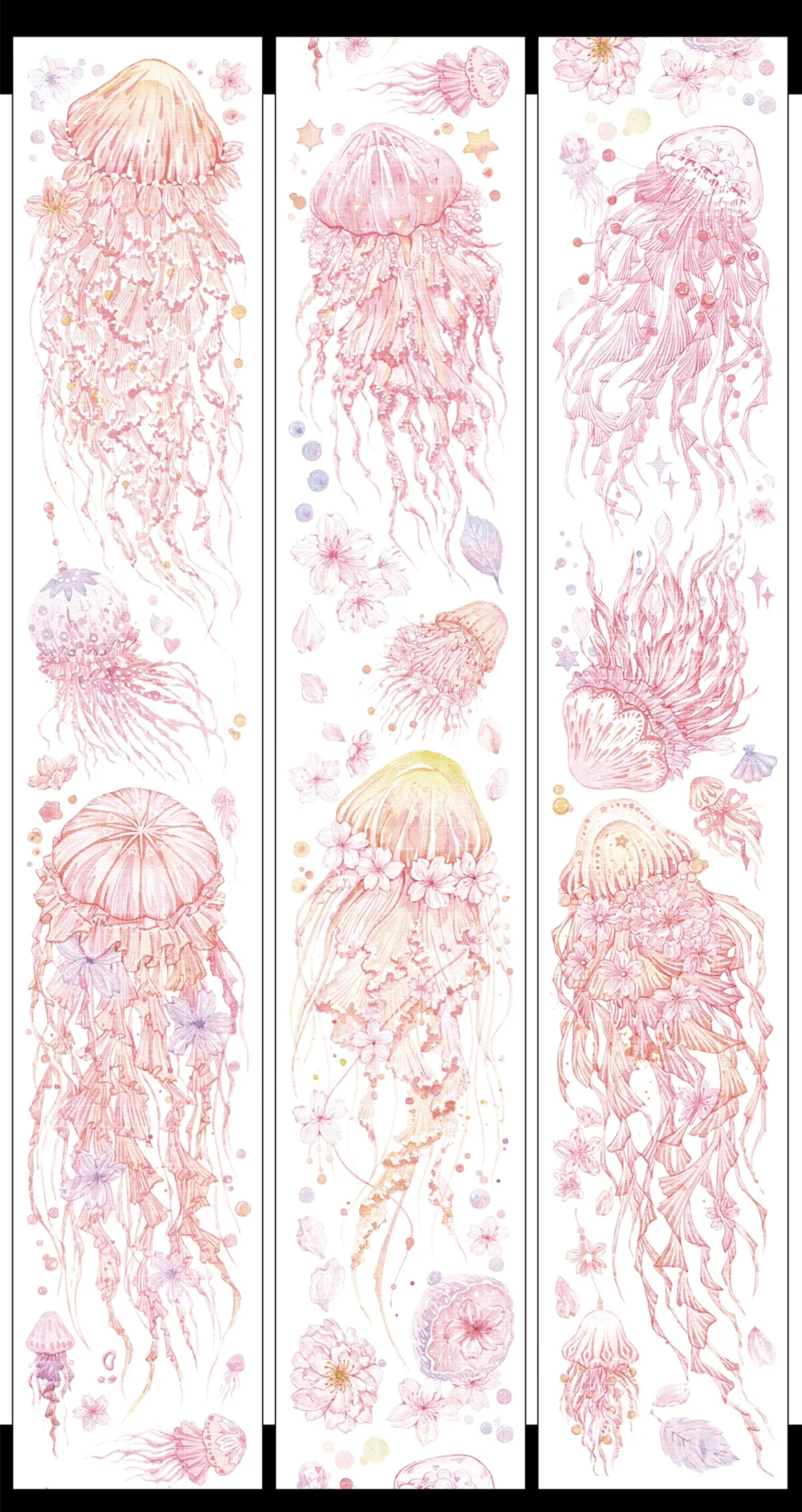 

1 петля вишневая Медуза PET Chumiao инновационная лента 100 см