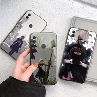 nier automata phone case for huawei honor 7a 7x 8 8x 8c 9 v9 9a 9s 9x 9 lite 9x lite 8 9 pro soft coque back silicone cover