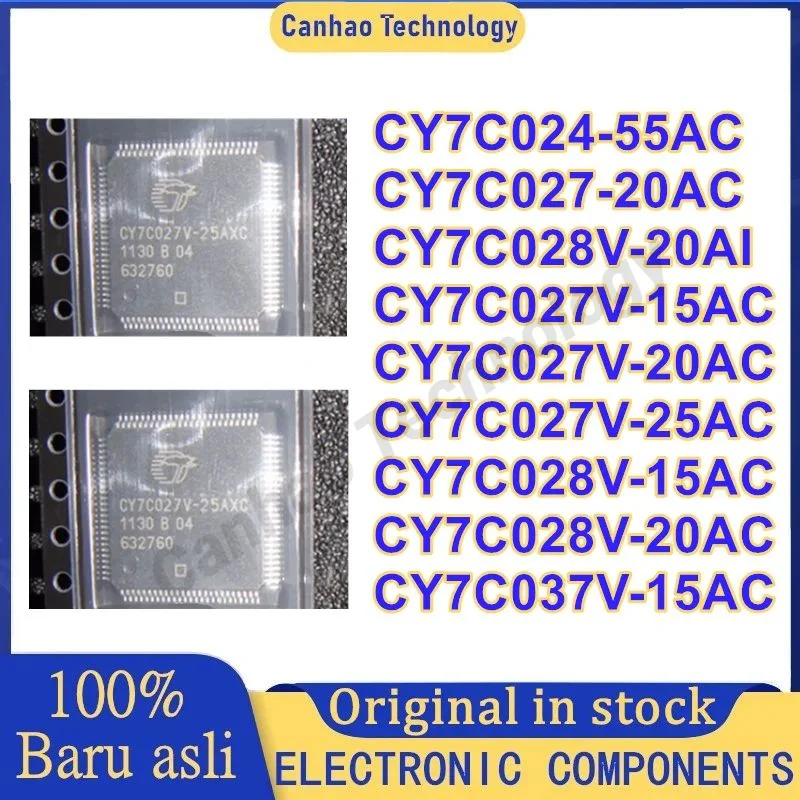 CY7C024-55AC CY7C027-20AC CY7C028V-20AI CY7C027V-15AC CY7C027V-20AC CY7C027V-25AC CY7C028V-15AC CY7C028V-20AC CY7C037V-15AC QFP