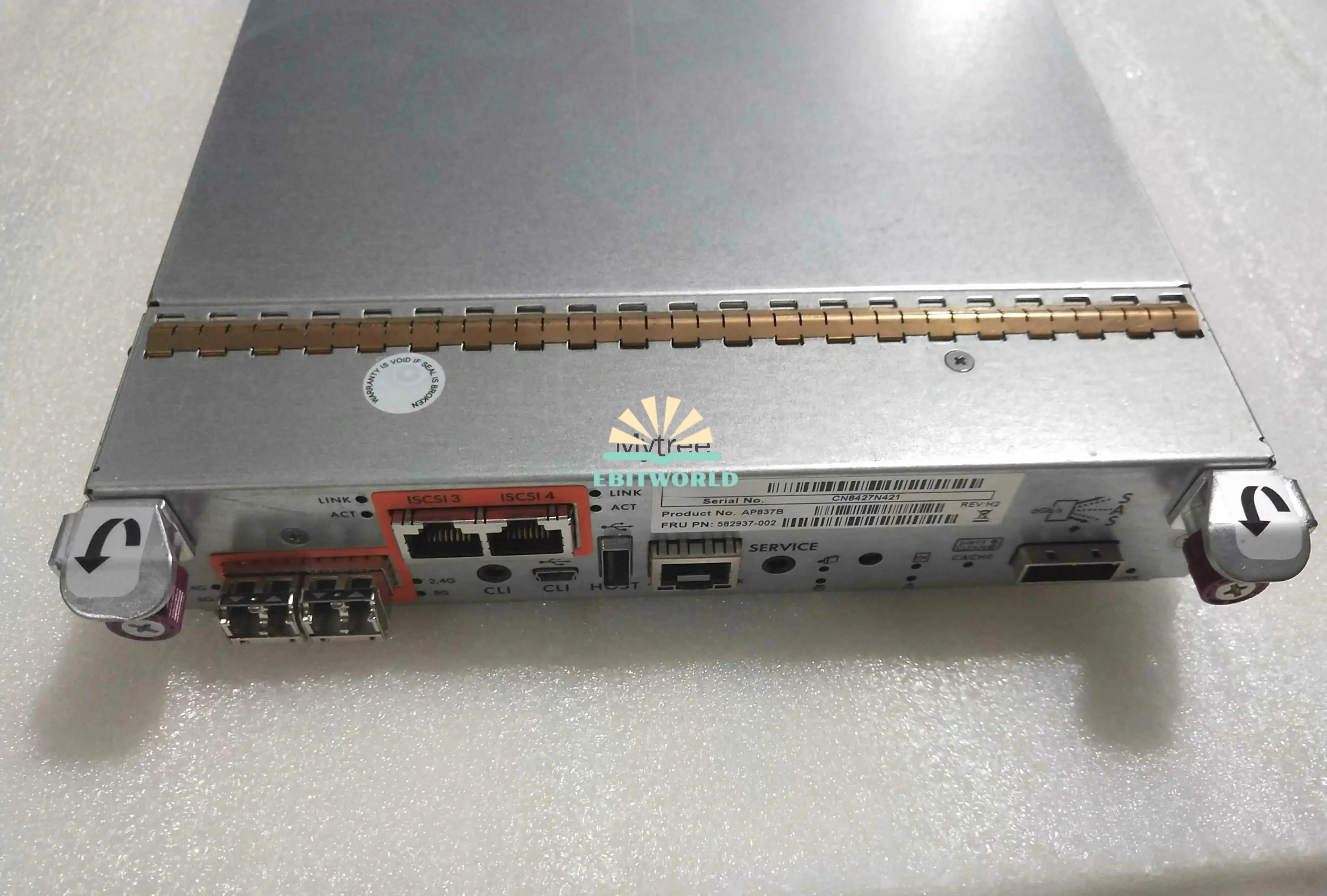 Для контроллера HP P2000 AP837A AP837B 582937 -002 -001вел протестировано |