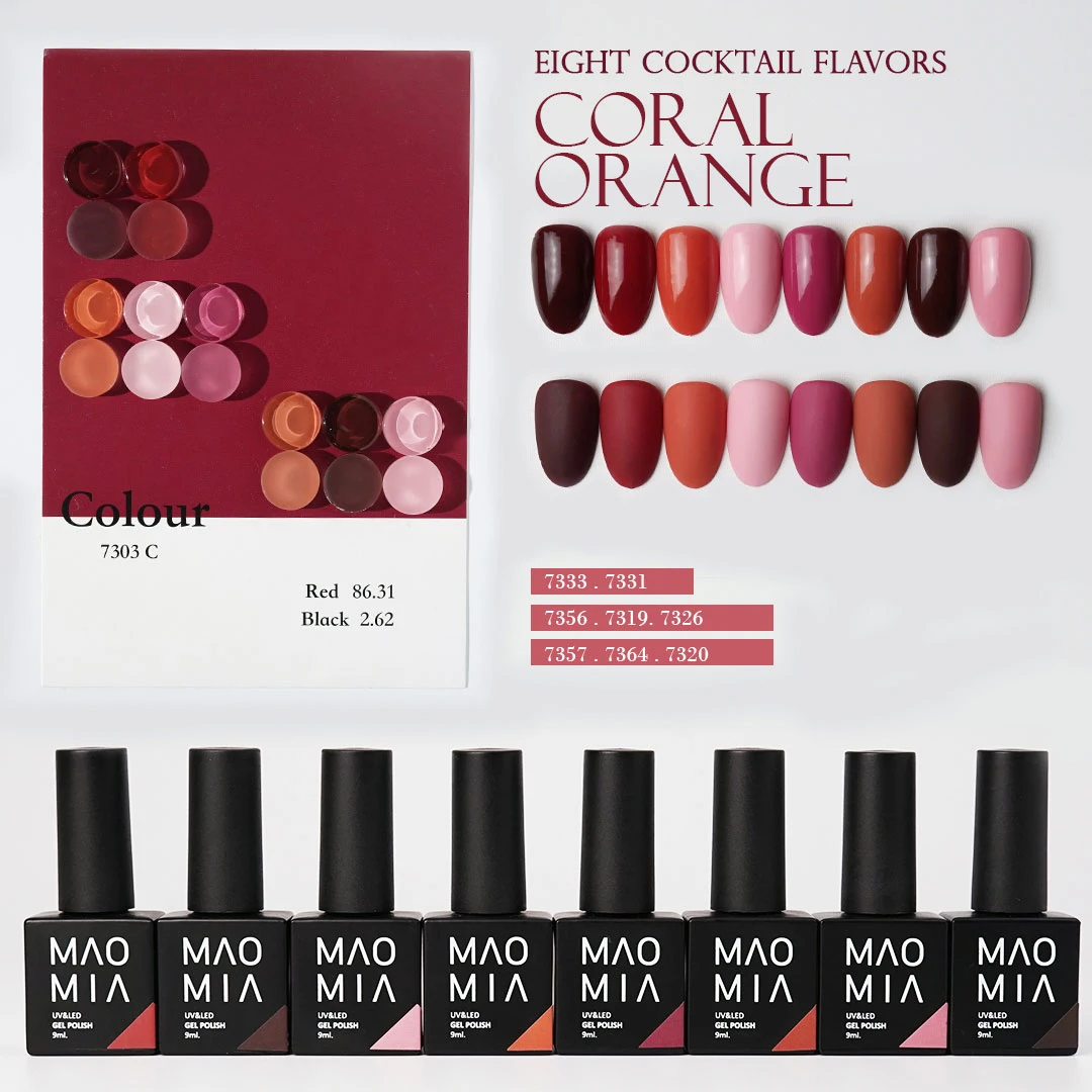 

Gel Nail Polish Set Kit 8pcs Semi Permanent Gel Varnish Nails Art Polish Soak Off Uv Led Nails Gift Box DIY Nails Accesorios