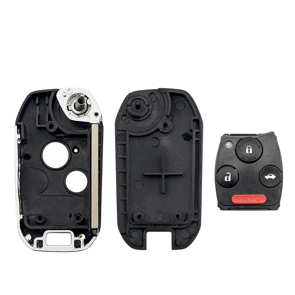 Складная задняя крышка KEYYOU Blade 3 + 1 2 2/3 4 кнопки для Honda Odyssey Rigeline Accord CRV Civic