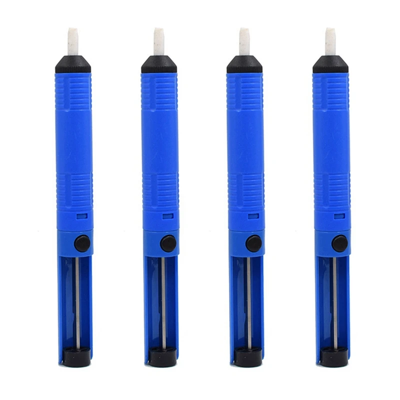 

4 Pieces 012 Tin Suction Device High Temperature Resistant Suction Device Small Plastic Tin Suction Device
