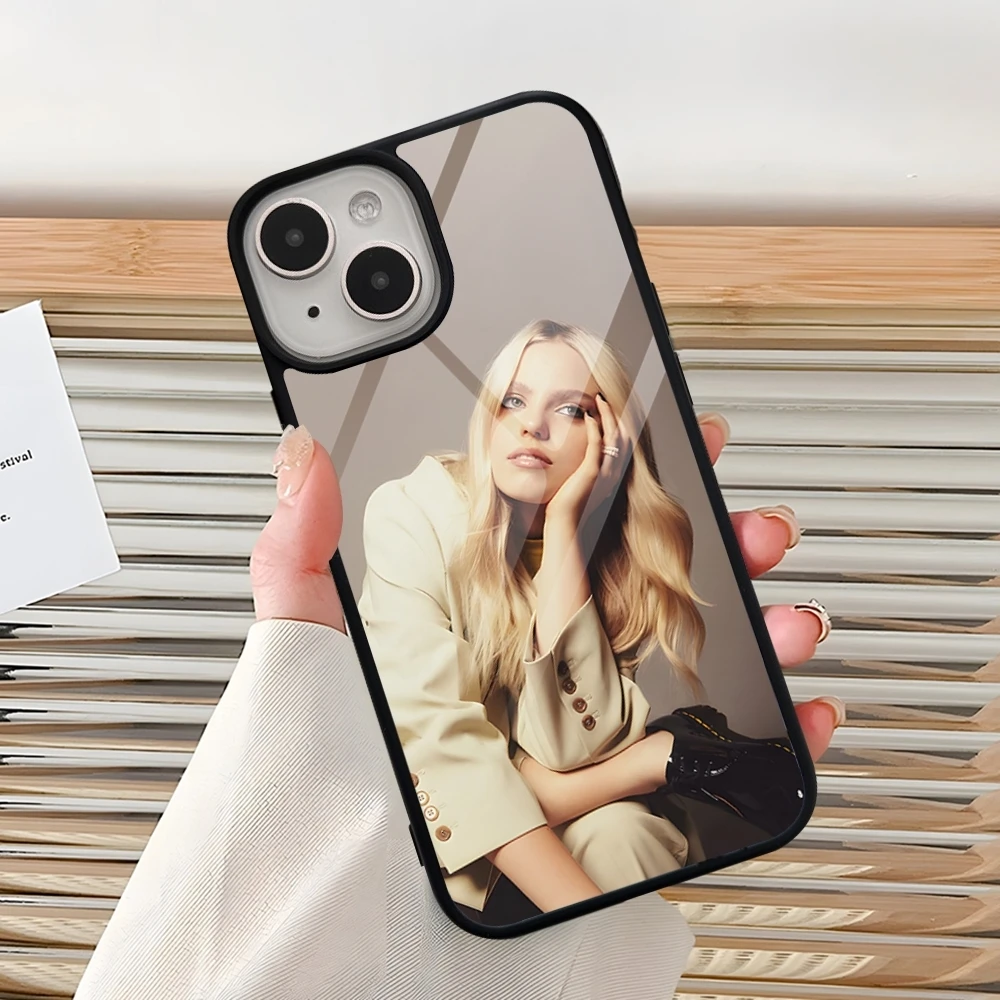 R-Renee Rapp Singer Actress Phone Case For Iphone 15 Pro Max 12 14 11 13 Mini 16 8 7 Plus X Xs XR PC+TPU Back Cover