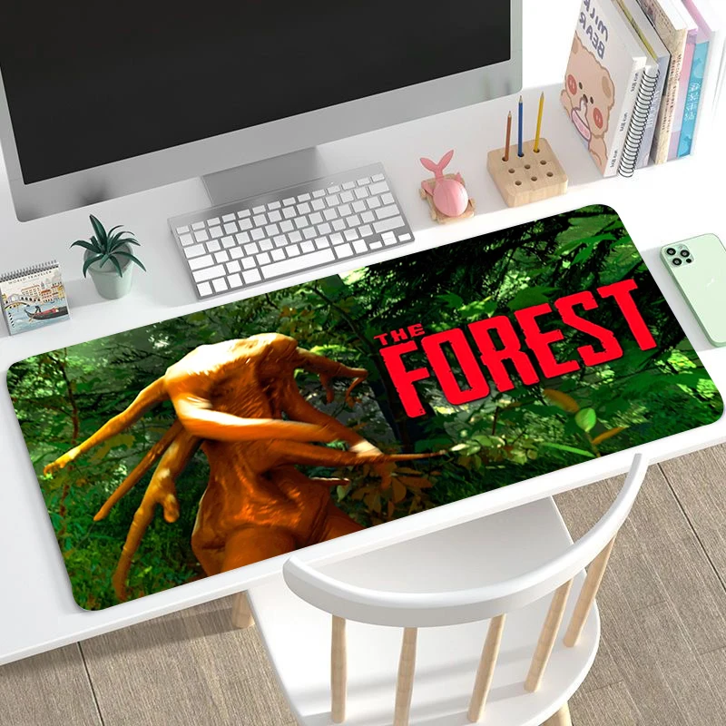 

Mouse Mat Kawaii Pad Sons of the Forest Deskmat Gaming Laptop Mause Extended Mats Large Keyboard Mausepad Anime Rubber Pads Pc