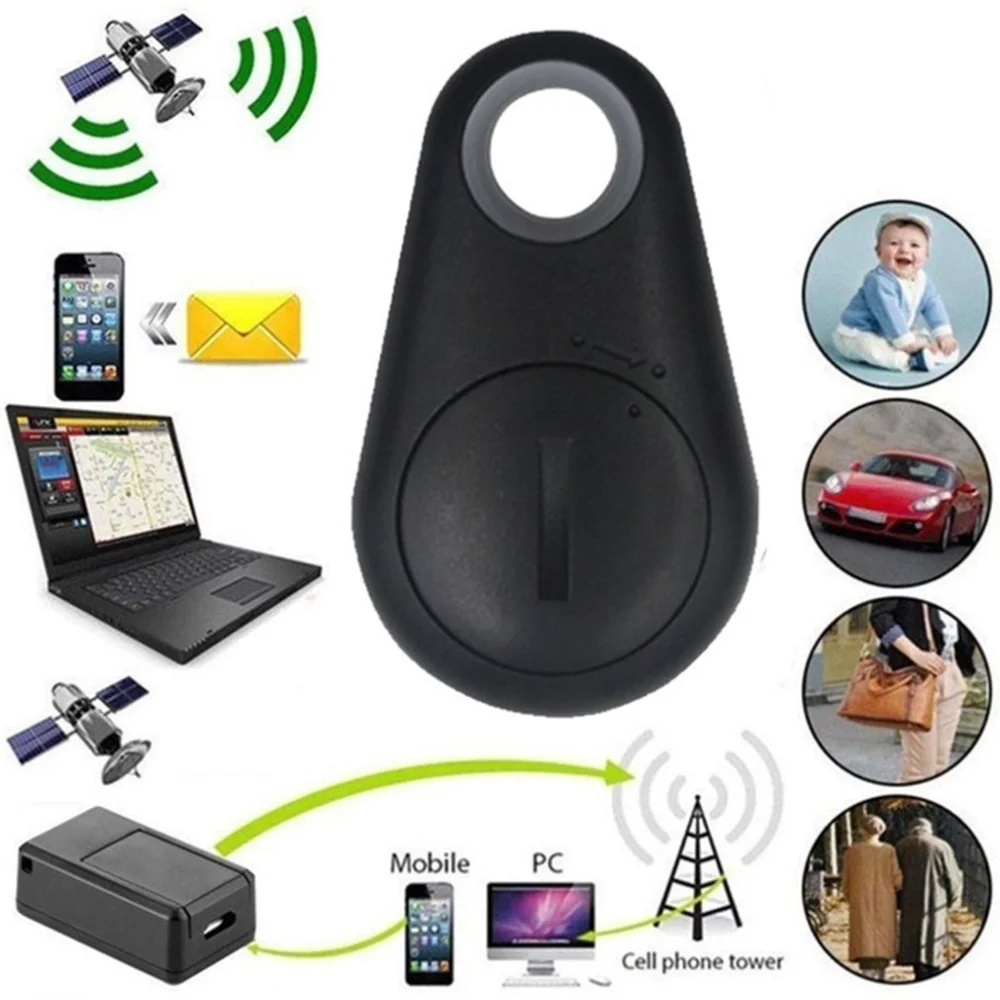 

New Smart Bluetooth Mini Locator Gps Tracker Anti-loss Alarm Item Location Pet Wallet Keys Car Tracking Positioning Device