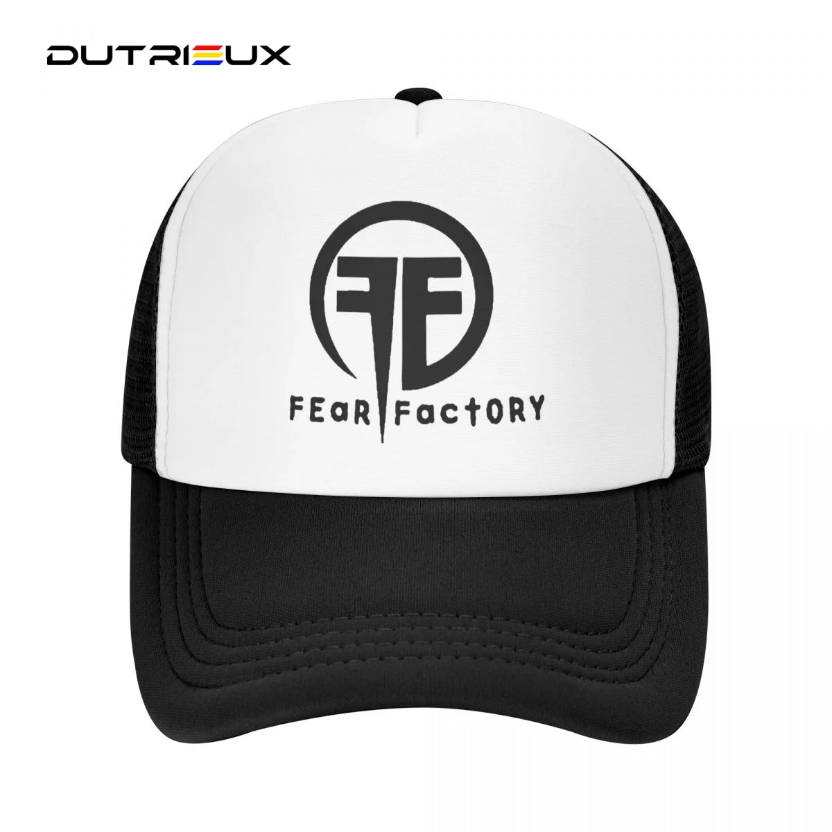 

Fear Factory 2023 Summer Women Men Mesh Baseball Cap Heavy metal band Sunhat Outdoor Breathable Hats Casquette