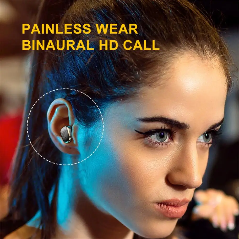 

Intelligent Touch bluetooth-compatible Headset No Delay Noise Reduction Mini Earphones Tws Headphones Sport Earbuds