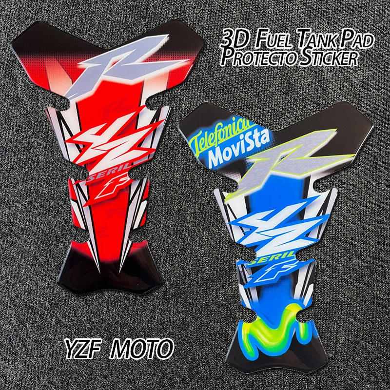 

3D аксессуары для мотоциклов, накладка на бензобак, наклейка, гоночный мотоцикл, защитные наклейки для YAMAHA YZF R1 R3 R6 R10 R15 T125