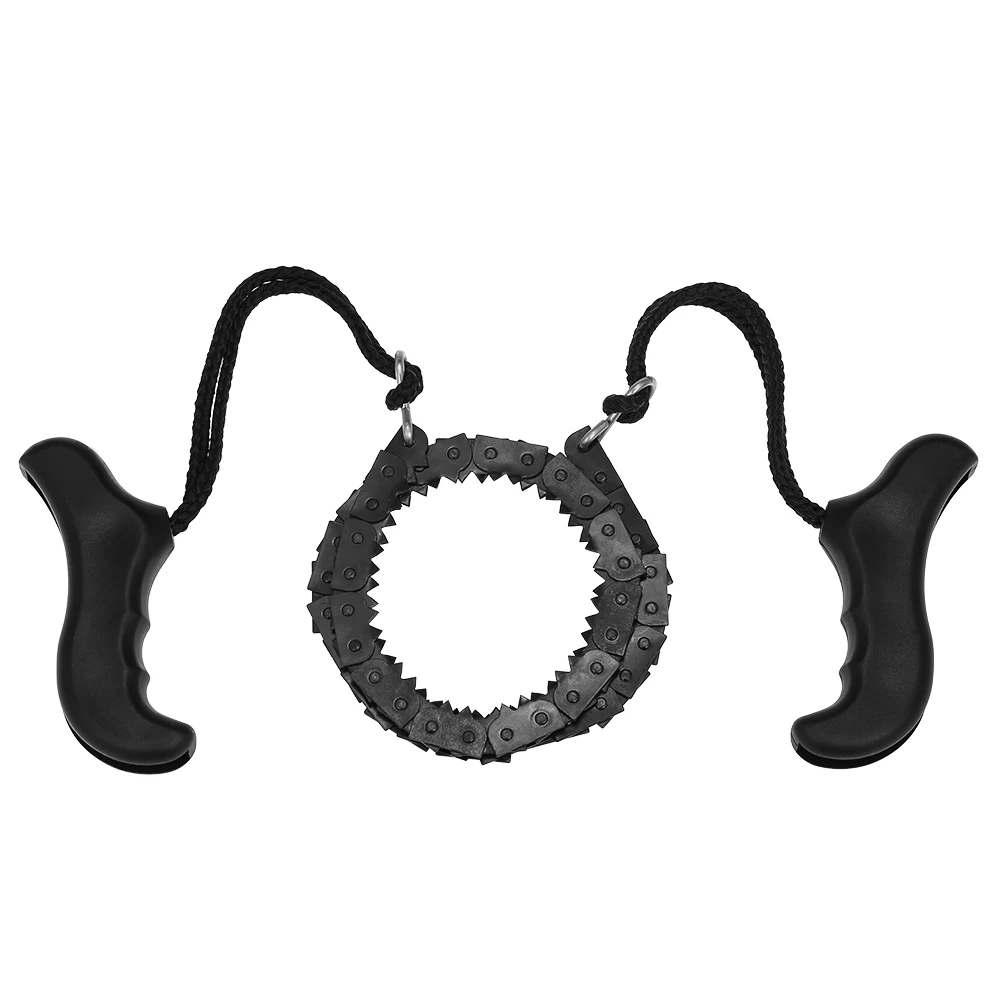 Уличная портативная цепная пила для выживания в дикой природе острые пилы