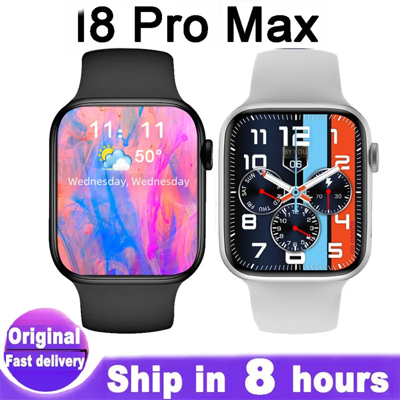 Умные часы I8 Pro Max Bt с функцией ответа на звонки, спортивный фитнес ...