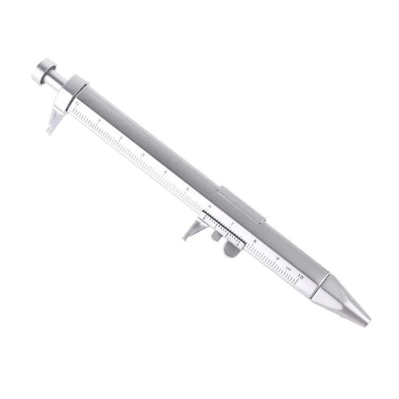 

Gel Ink Pen Roller Ballpoint Shape Plastic Pens Vernier Caliper Ruler Ball-Point Pens Protable Measuring Tool