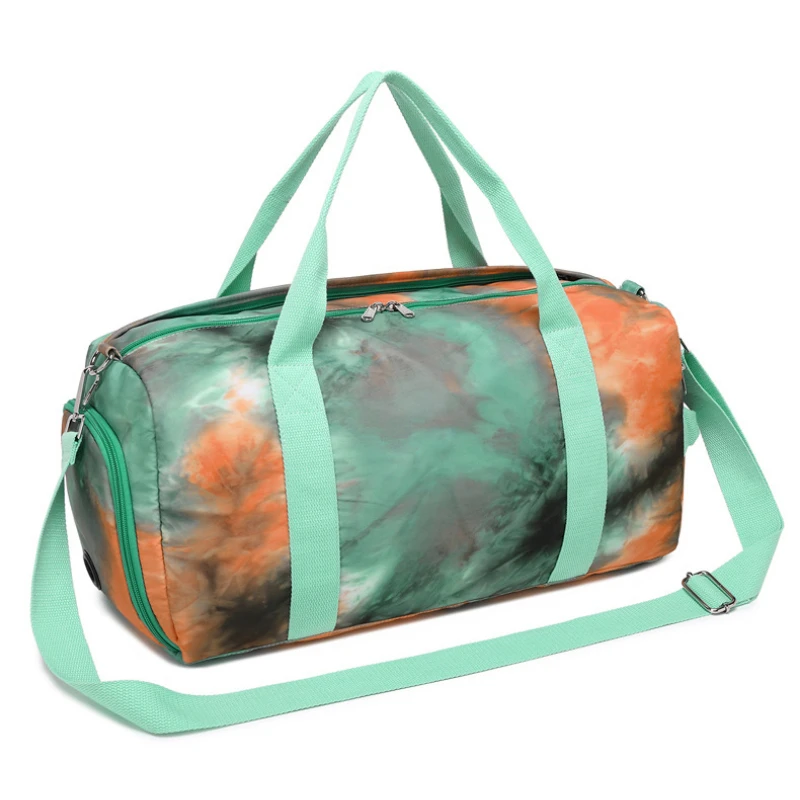 Women's Waterproof Travel Handbag Fashion Polyester Outdoor Travel Lightweight Duffle Bag Large Capacity Sport Gym Camping Bags