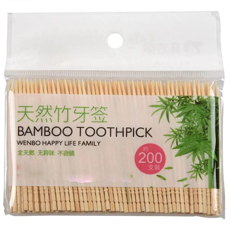 

Bamboo Toothpicks Catering Cocktail Fruit Picks 6.4cm Long 600 Pcs
