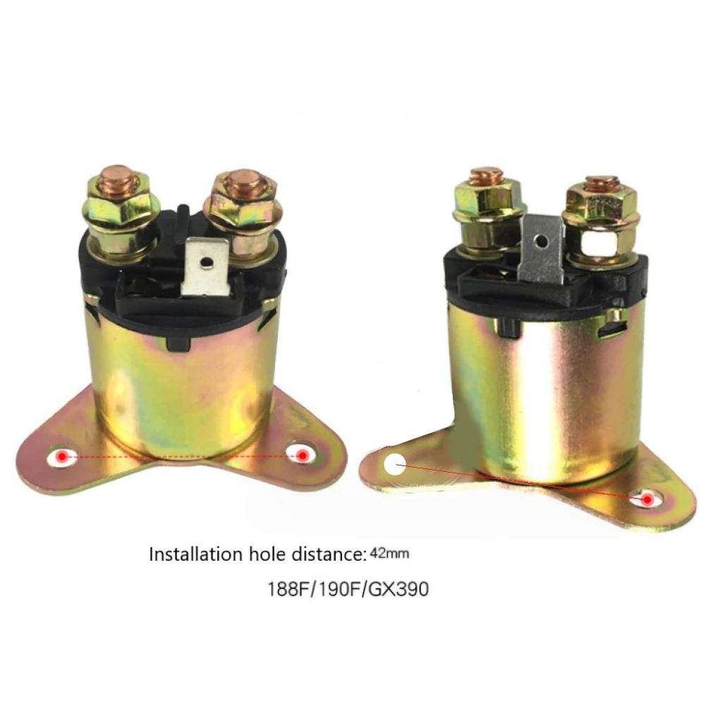 Соленоид реле стартера для двигателя GX390 GX340 GX270 GX240 генератор 8-13 л.с. маленький