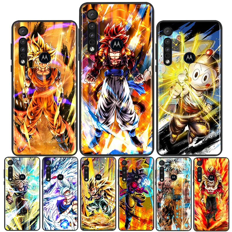 

Dragon Ball Anime Saiyan For Motorola Moto G G60 G60S G50 G40 G9 G10 E7i E6S Power Edge 20 E20 2021 X3 S Pro Black Phone Case
