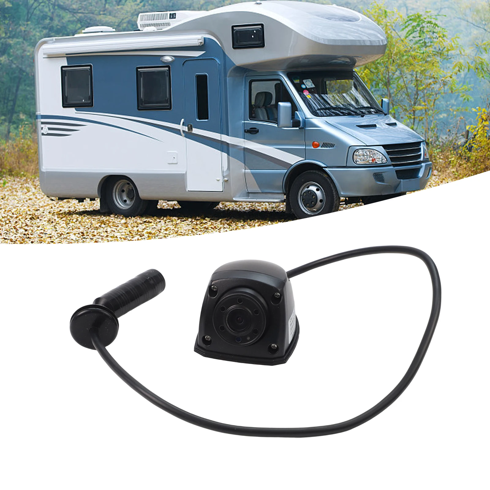 Фото AHD 960P Камера заднего вида с боковым обзором Объектив высокого разрешения Экструдированный алюминиевый корпус Подходит для любых погодных условий №4