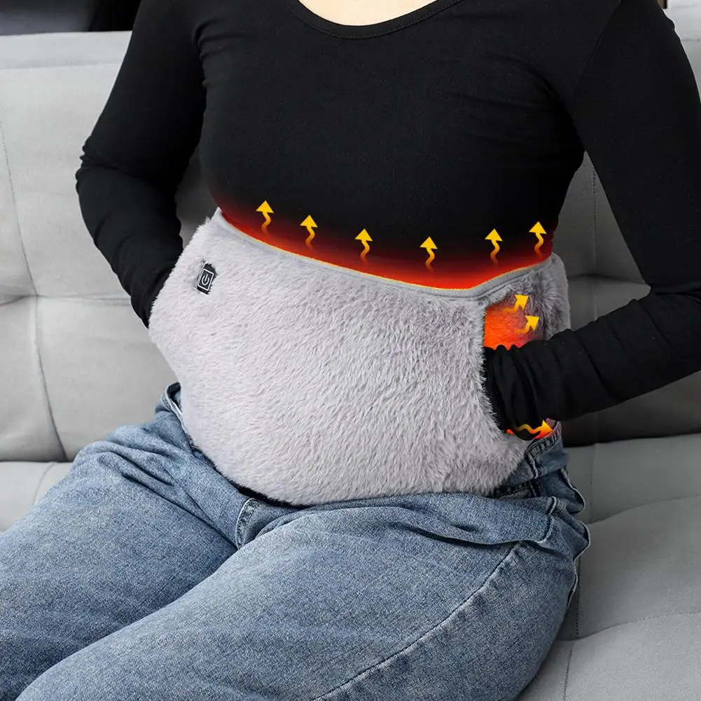 НОВЫЙ подогревающий пояс для матки массаж живота грелка защита графеновое