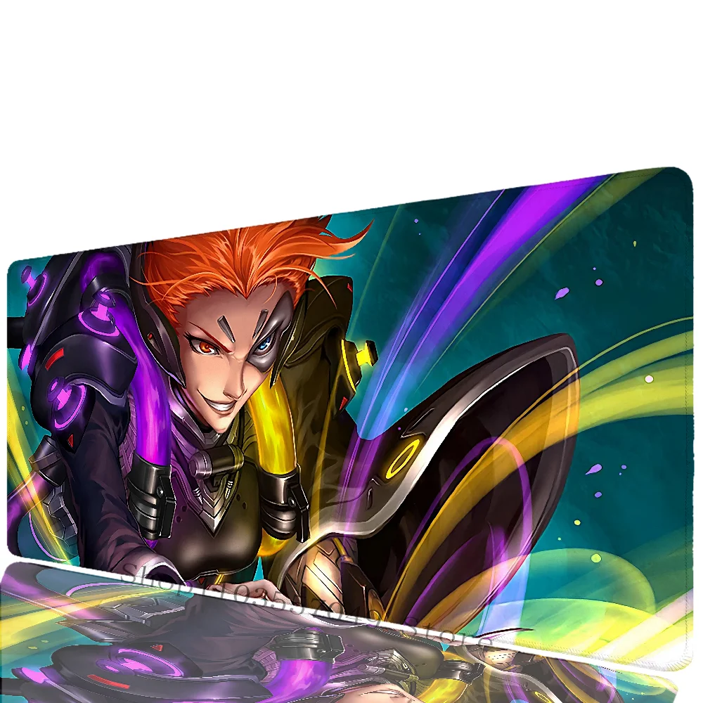 Коврик Для Игровой Мыши Overwatch Moira — Размер XXL С Нескользящим Основанием
