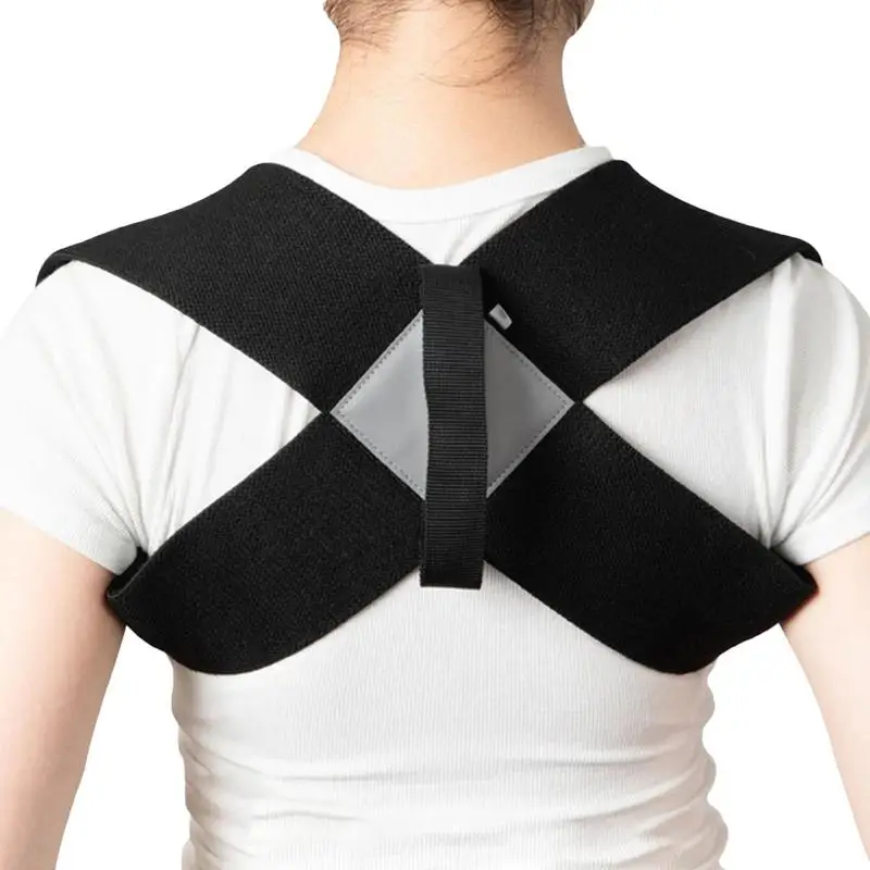 

Posture Corrector For Women Stretch Straightener Compression Support Belt Upper Back Brace Shoulder Posture Correction Strap