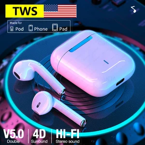 i9s tws air pro bluetooth earphone wireless headphones in ear earbuds gaming headset for apple iphone xiaomi android smartphones free global shipping