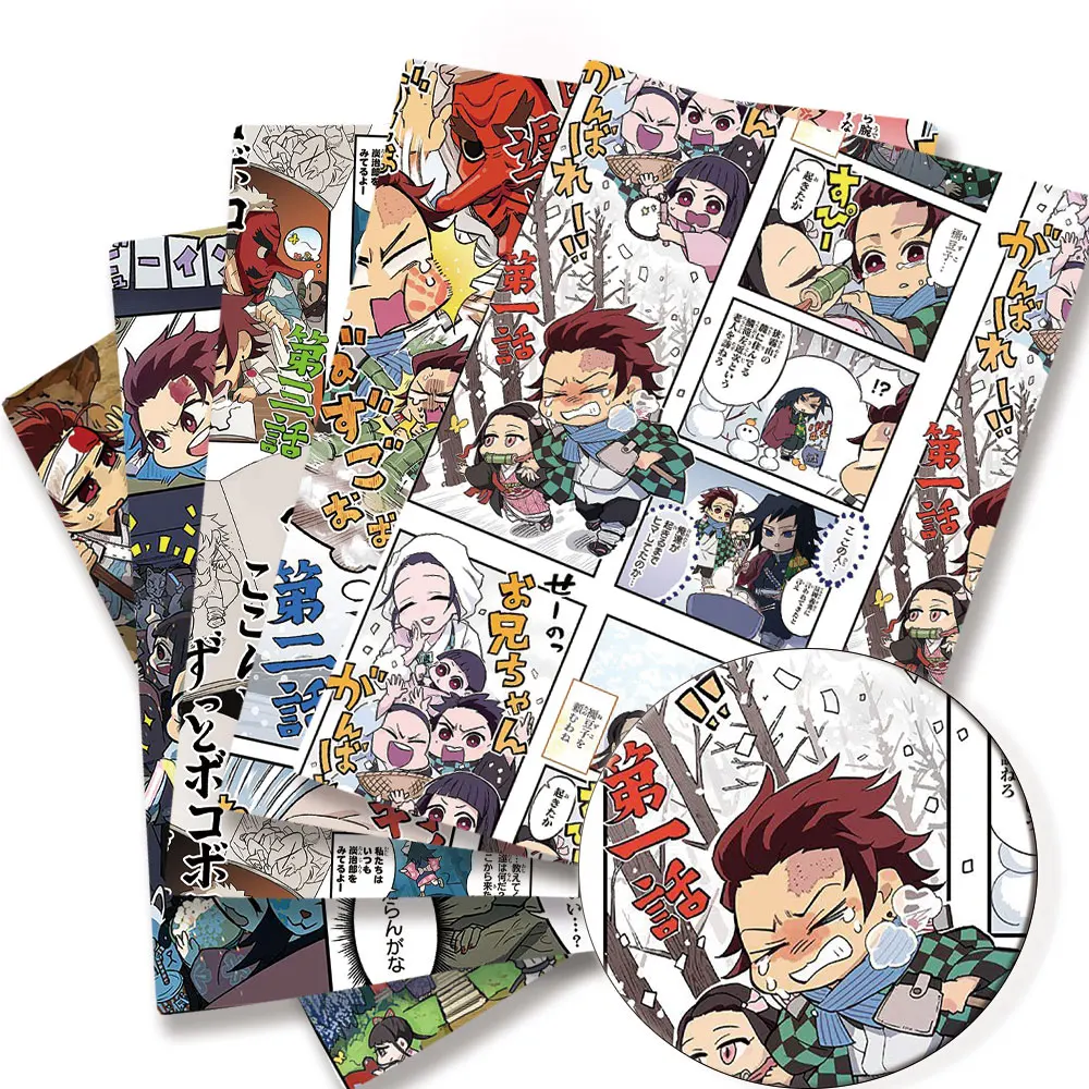 

Demon Slayer fabric Cartoon Hot DIY 140x50CM Polyester cotton Fabrichandmade sewing patchwork printed fabric fabric anime fabric