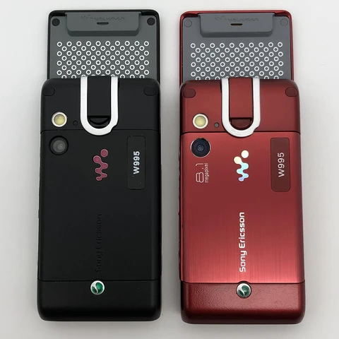 Оригинальный мобильный телефон Sony Ericsson W995 3G слайдер 2,6 дюйма 8,1 МП камера FM-радио Bluetooth Wi-Fi разблокированный мобильный телефон